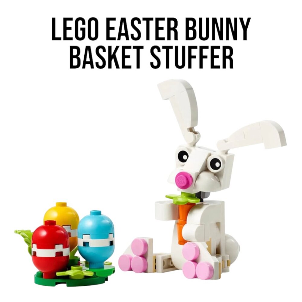 LEGO Creator Easter Bunny Rabbit Colorful Eggs Building Toy 30668 Basket Gift